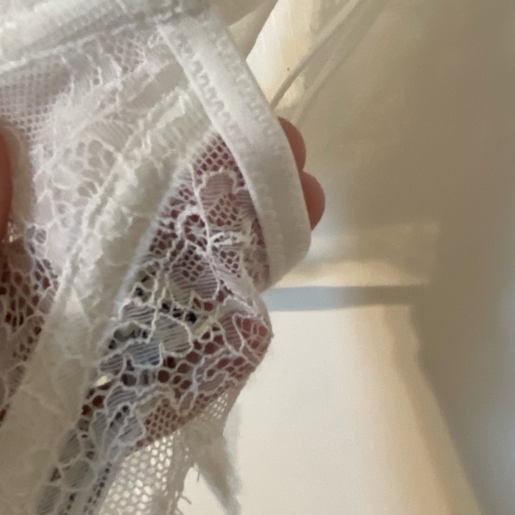 Intimately Free People Underwire Longline Lace Bra, S - Picture 3 of 4